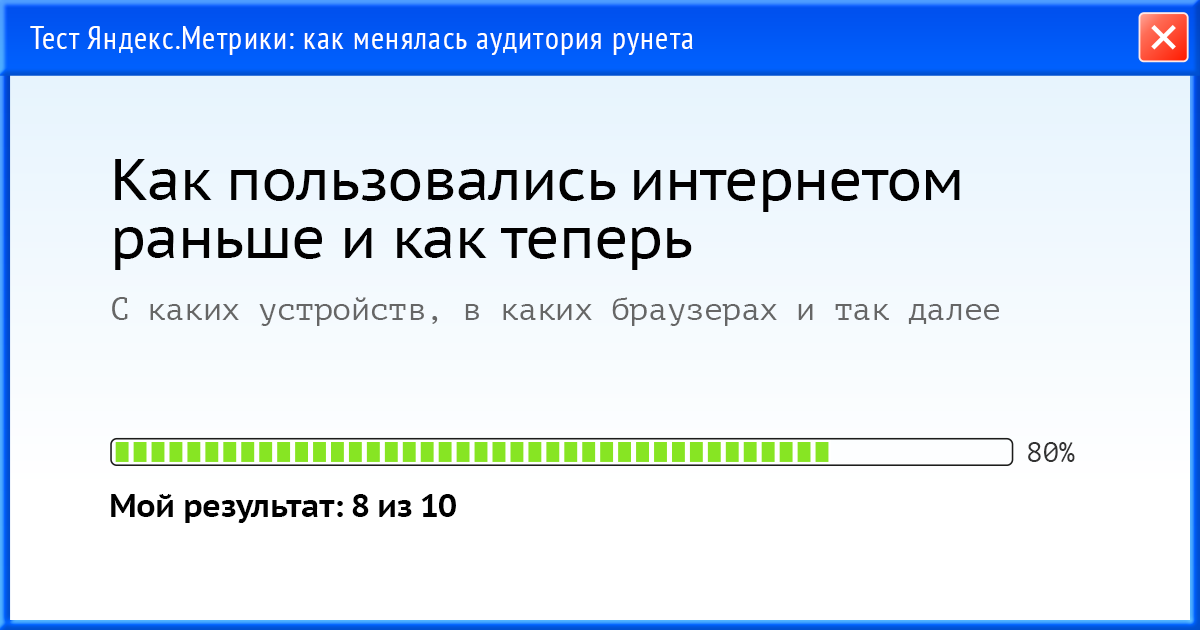 Тест в яндексе ответы. Тест от яндекса.
